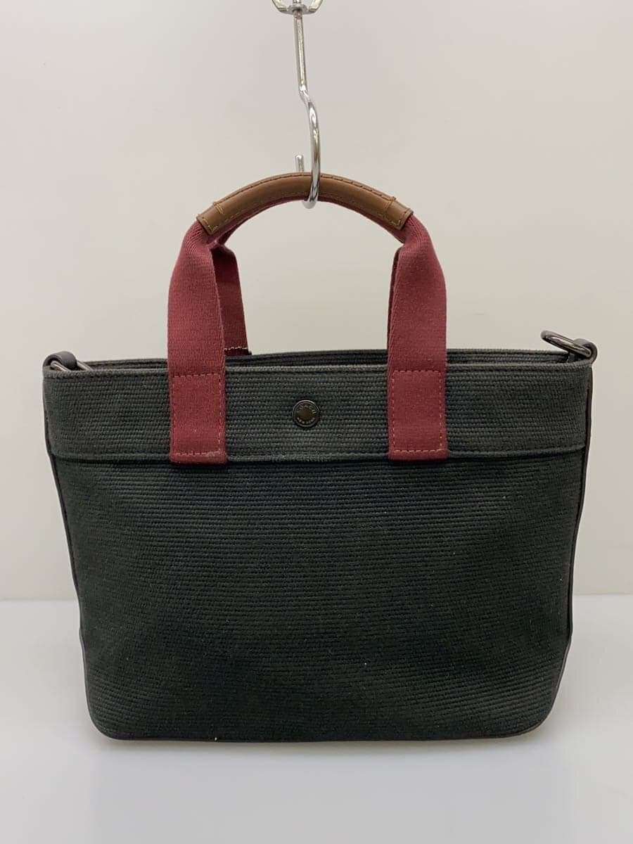 COACH Tote Bag Cotton BLK CU299 3