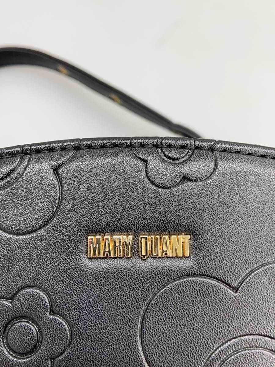 MARY QUANT Shoulder Bag BLK Solid 5