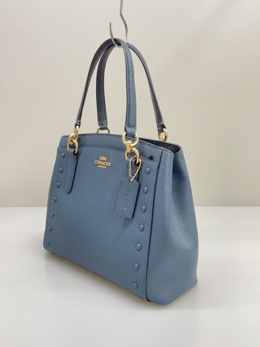 COACH Shoulder Bag PVC NVY Solid F37816 2