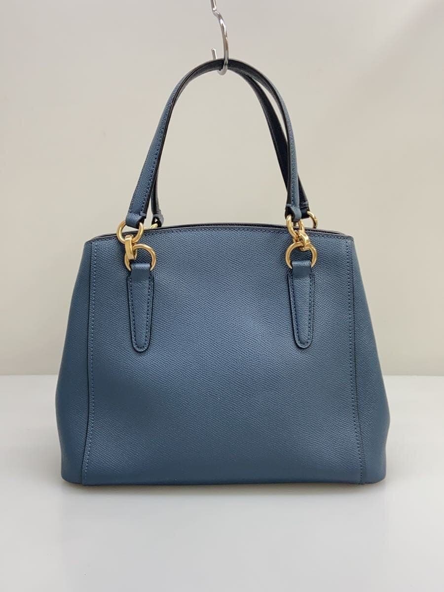 COACH Shoulder Bag PVC NVY Solid F37816 3