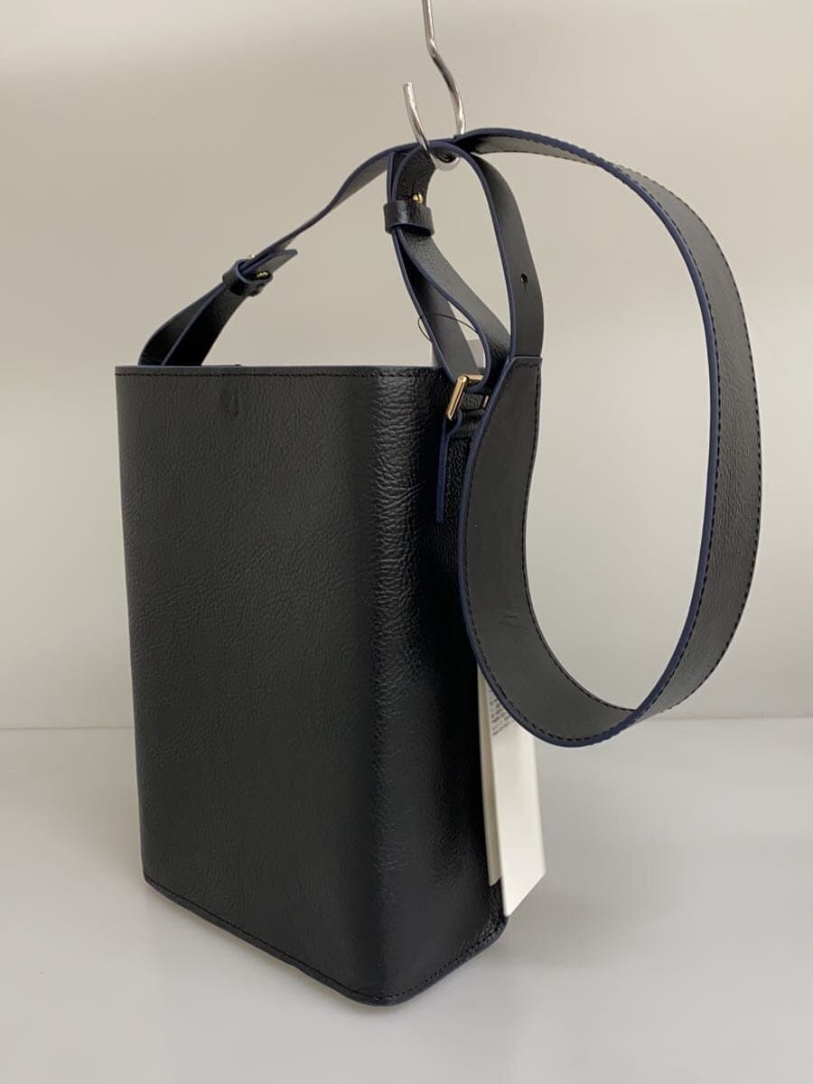 UNIQLO+J Shoulder Bag Cowhide BLK 261-448578 2