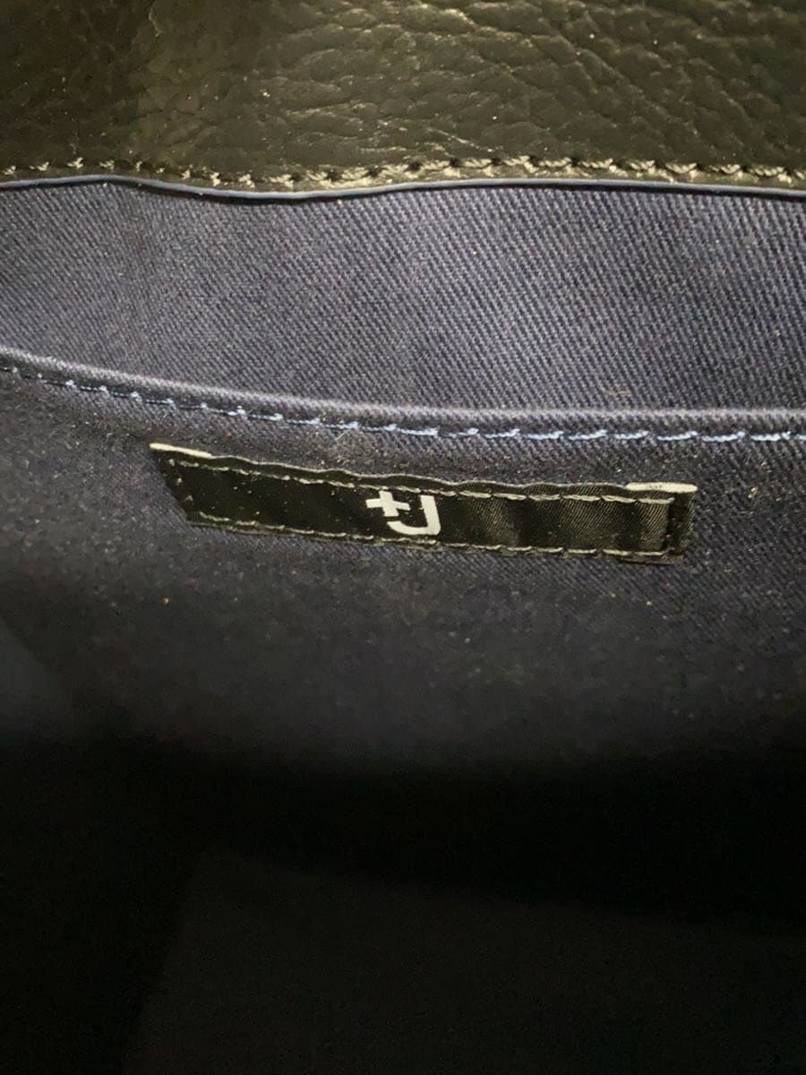 UNIQLO+J Shoulder Bag Cowhide BLK 261-448578 5