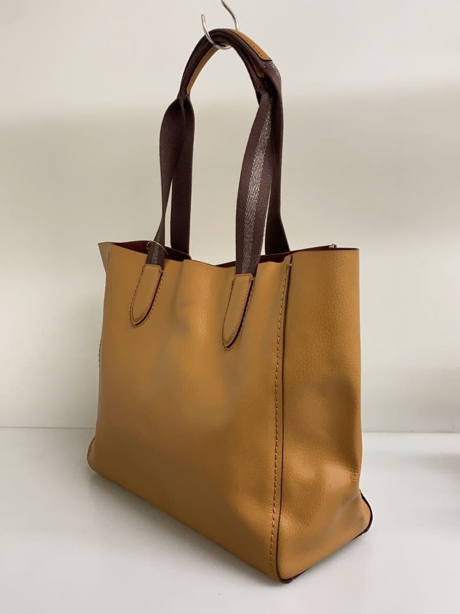 COACH Tote Bag Leather CML Solid F58660 2