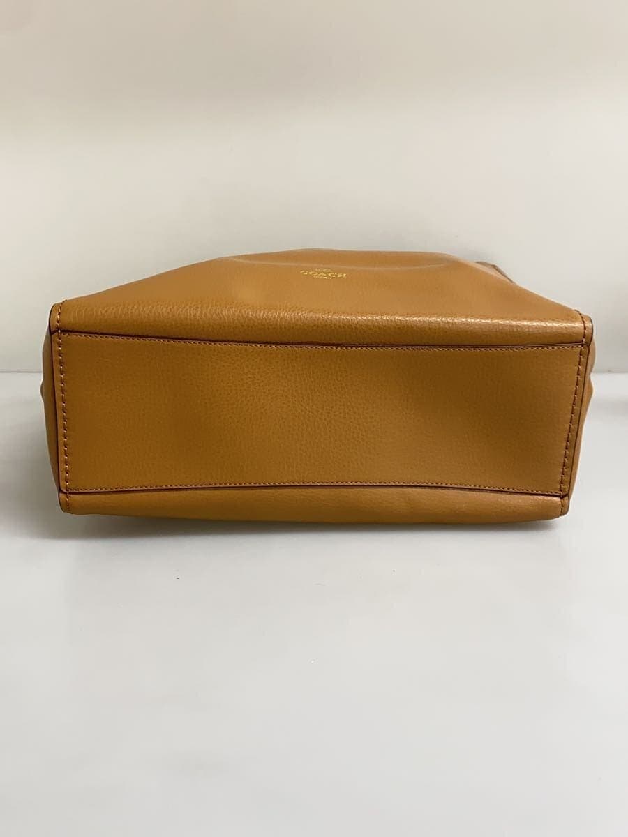 COACH Tote Bag Leather CML Solid F58660 4