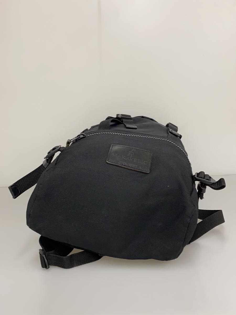MAKAVELIC × MOUSSY Backpack -- BLK 4