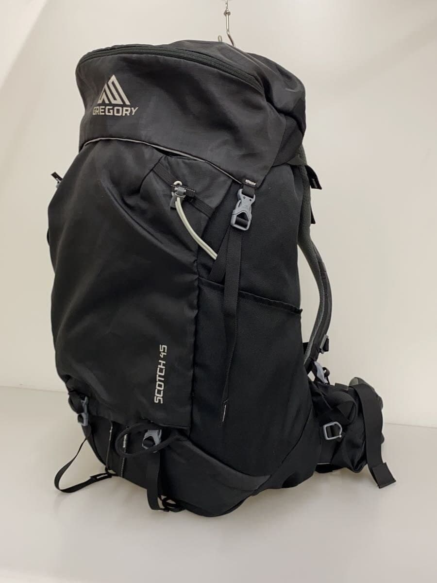 GREGORY Backpack Polyester Black Solid Color 2