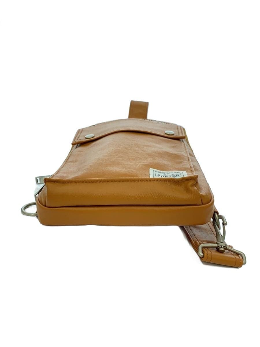 PORTER shoulder bag fake leather CML plain 4