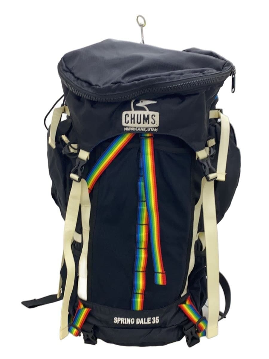 CHUMS Backpack Nylon BLK SPRING DALE 35