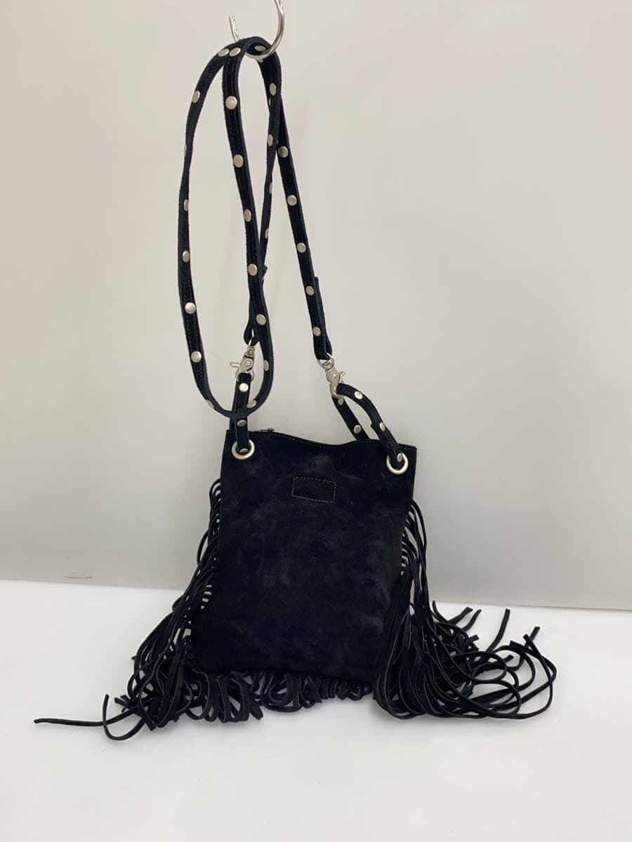 HYSTERIC GLAMOUR Shoulder Bag Cowhide BLK 3
