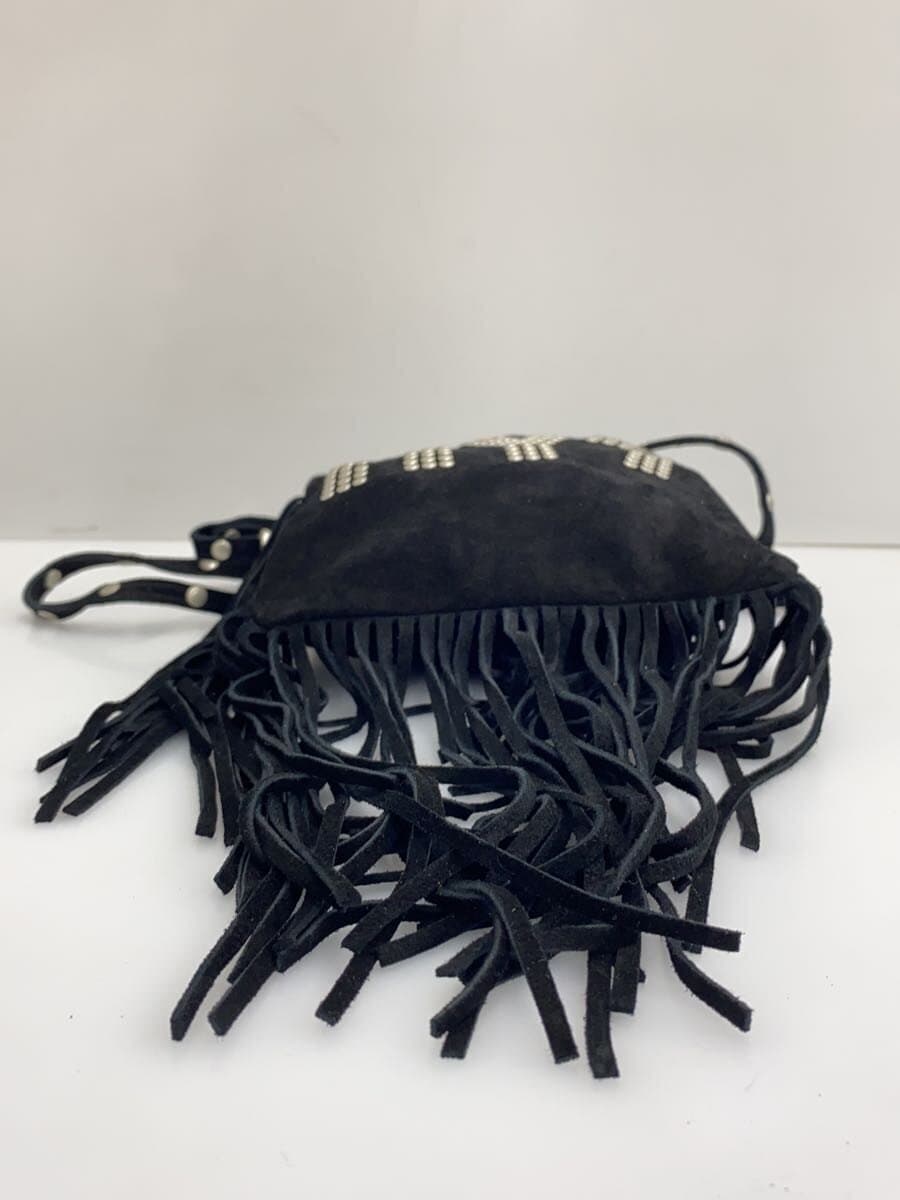 HYSTERIC GLAMOUR Shoulder Bag Cowhide BLK 4