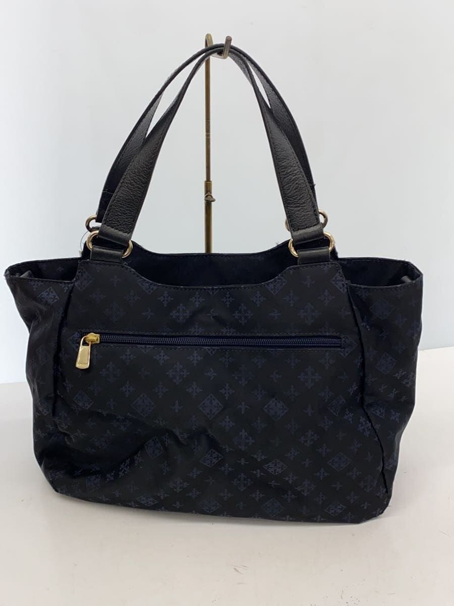 russet Tote Bag NVY All Over Pattern 3