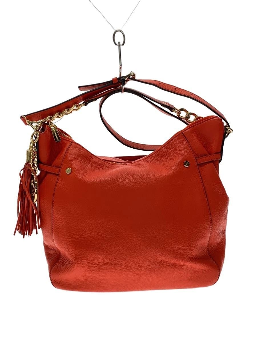 MICHAEL KORS2-Way Shoulder Bag Leather ORN Solid