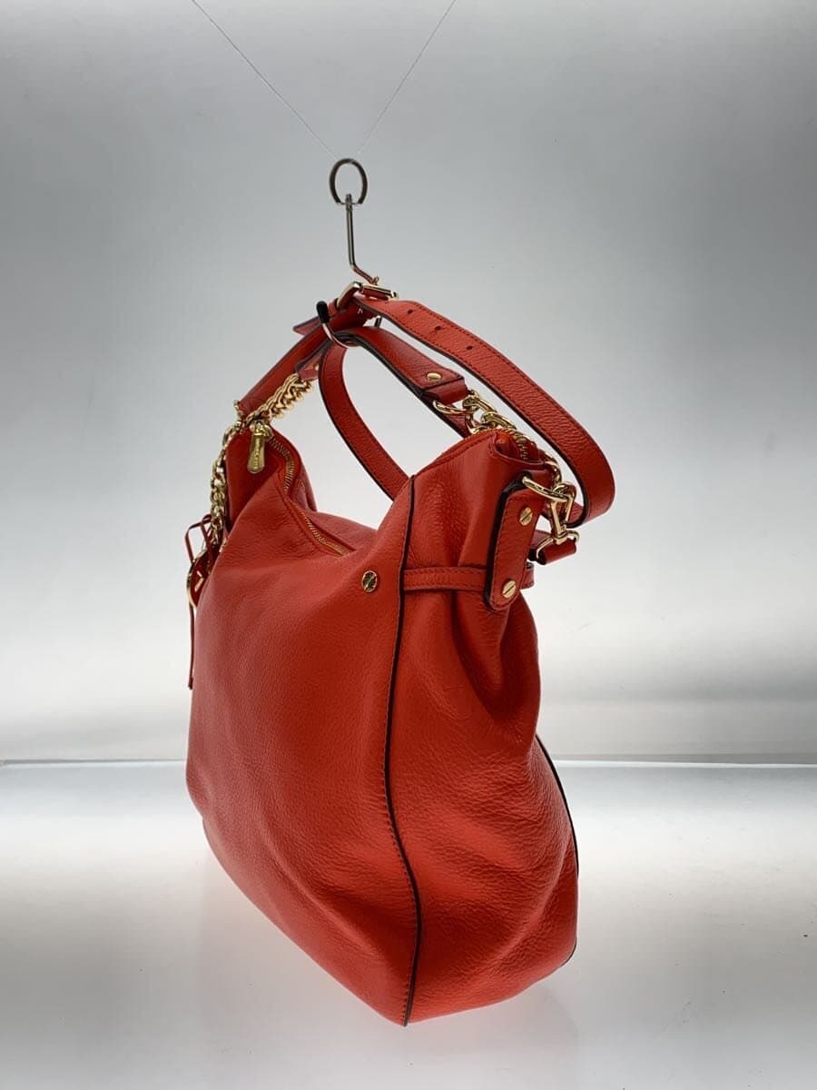 MICHAEL KORS2-Way Shoulder Bag Leather ORN Solid 2