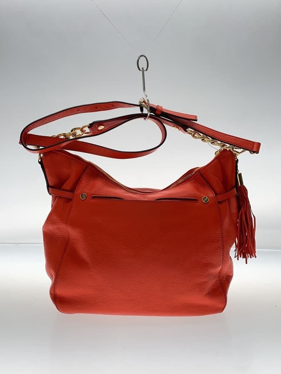 MICHAEL KORS2-Way Shoulder Bag Leather ORN Solid 3