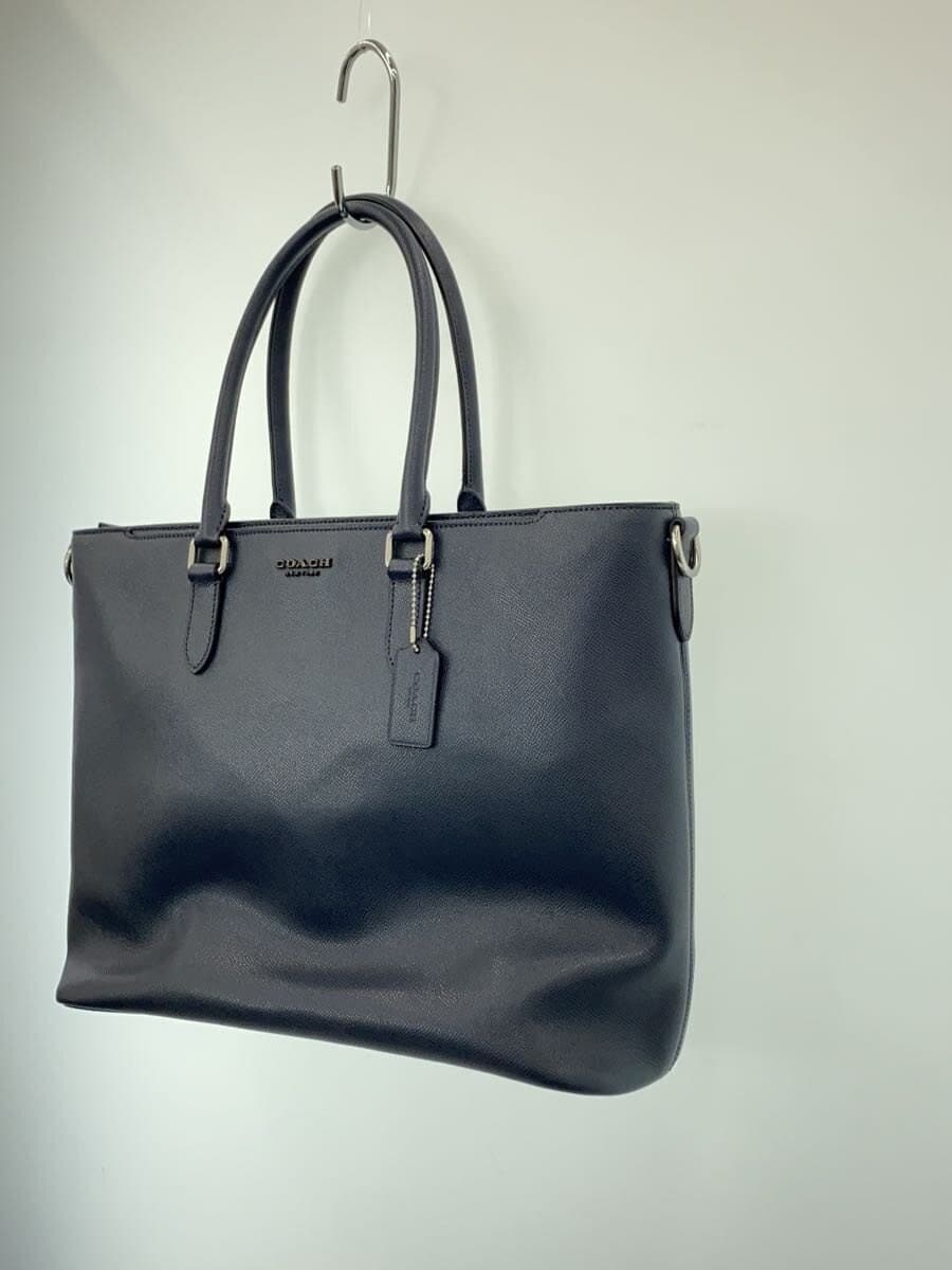 COACH Beckett Business Tote Leather NVY 2