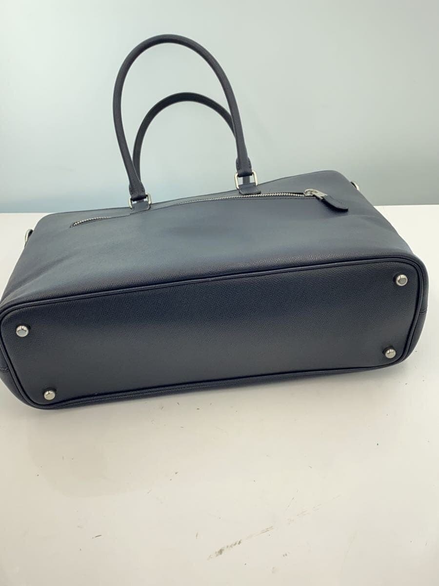COACH Beckett Business Tote Leather NVY 4