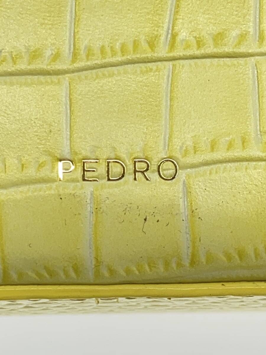 PEDRO Vanity Bag Shoulder Bag Faux Leather YLW 5