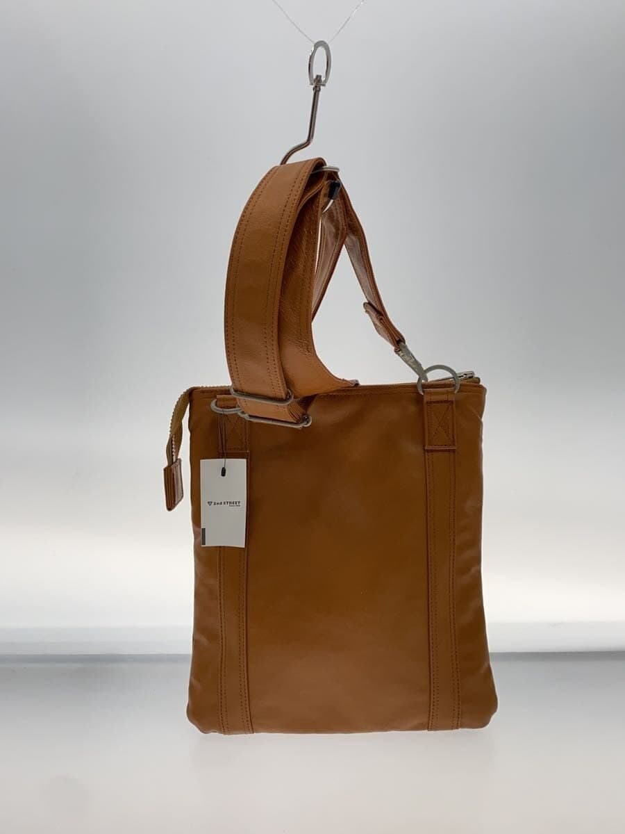 PORTER Shoulder Bag Leather CML Solid 3