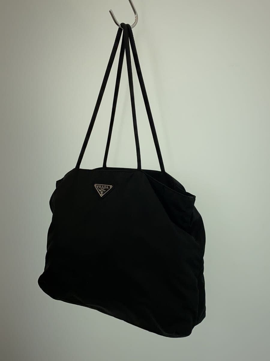 PRADA Tessuto Tote Bag Nylon BLK 2
