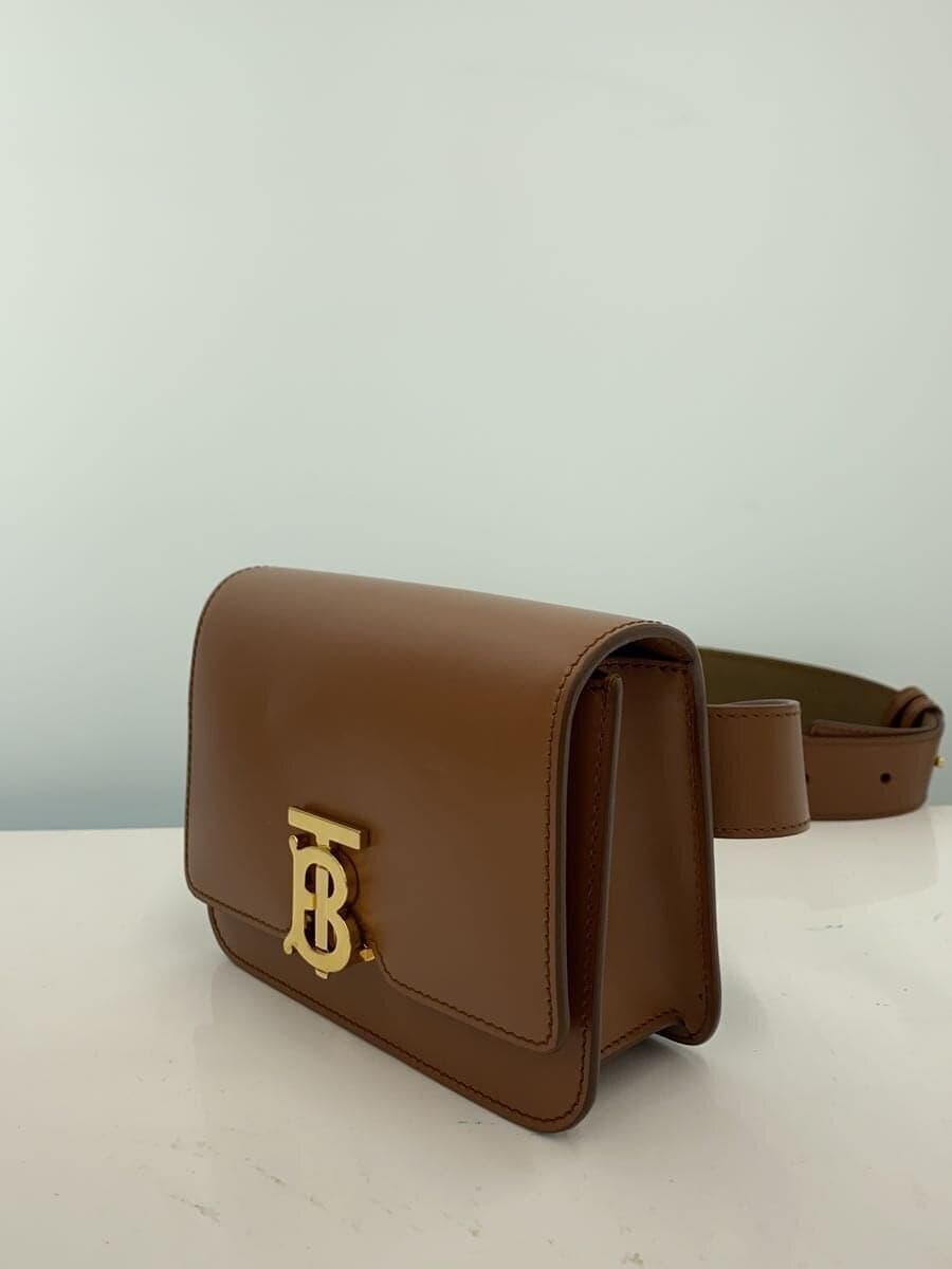BURBERRYTB Logo Belt Bag Shoulder Bag Leather BRW 2