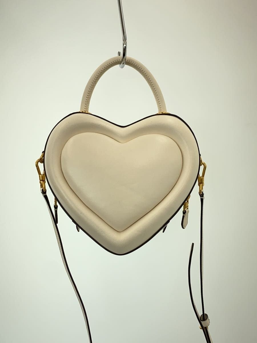 kate spade new york2-Way Heart Type Shoulder Bag WHT Solid Stain 3