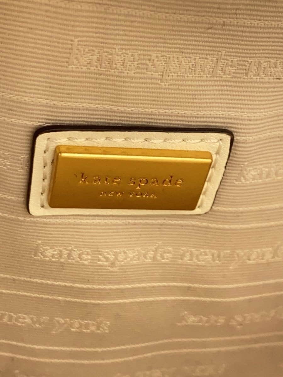 kate spade new york2-Way Heart Type Shoulder Bag WHT Solid Stain 5