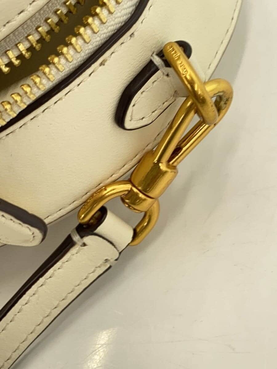 kate spade new york2-Way Heart Type Shoulder Bag WHT Solid Stain 8