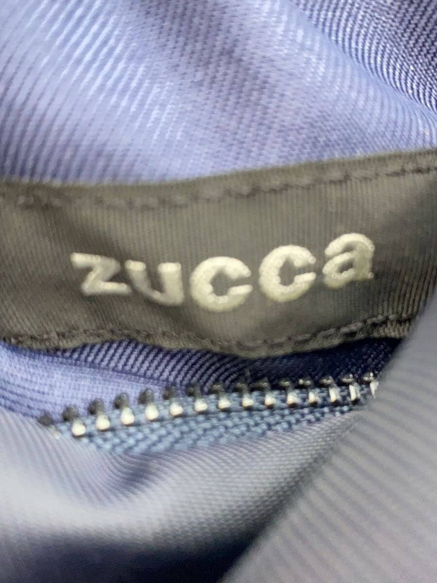 ZUC Ca Slash Zipper BAG Shoulder Bag Nylon NVY 5