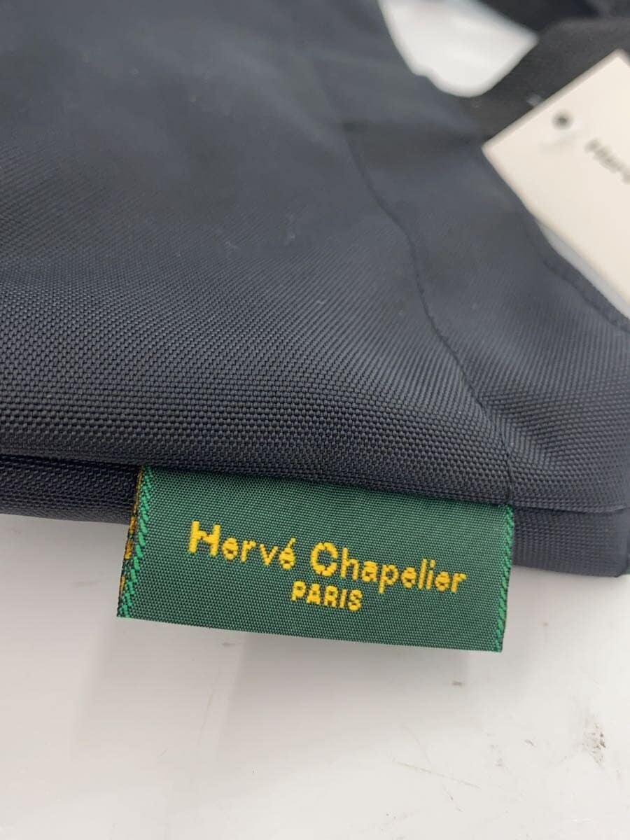 Herve Chapelier 25AW Boat-shaped tote bag Nylon NVY Plain 1027n 5