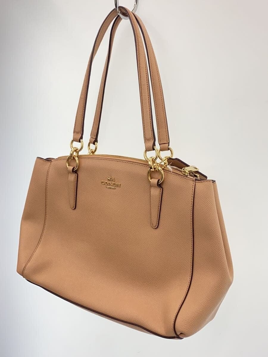 COACH handbag -- PNK plain f57520 has dirt on the bottom 2