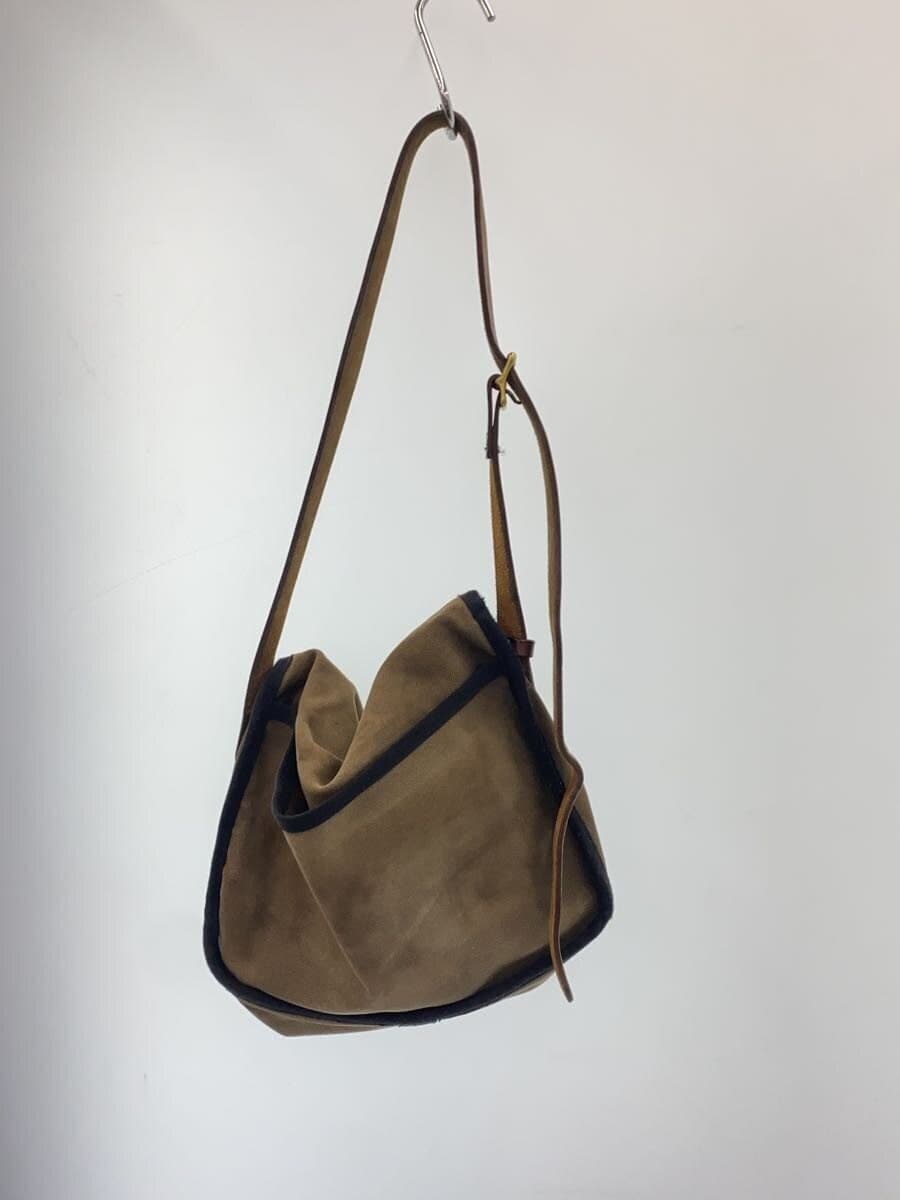 SLOW canvas shoulder bag canvas KHK plain 3