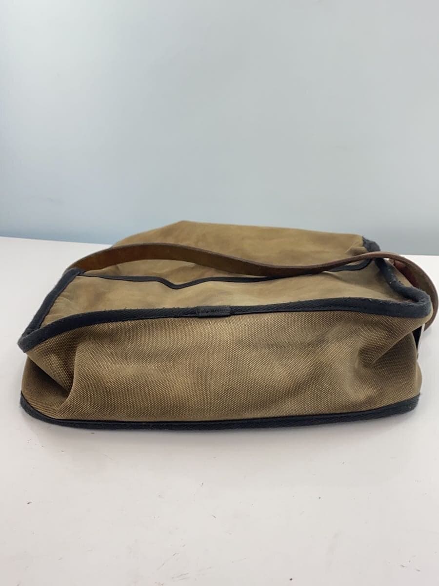 SLOW canvas shoulder bag canvas KHK plain 4