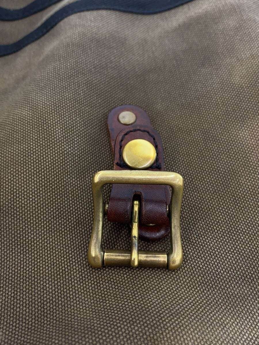 SLOW canvas shoulder bag canvas KHK plain 5