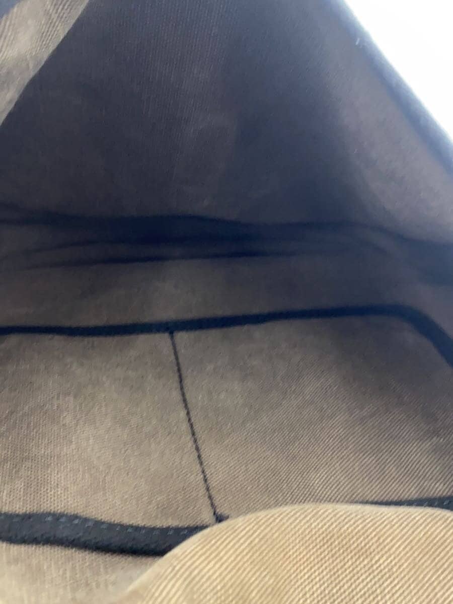 SLOW canvas shoulder bag canvas KHK plain 7