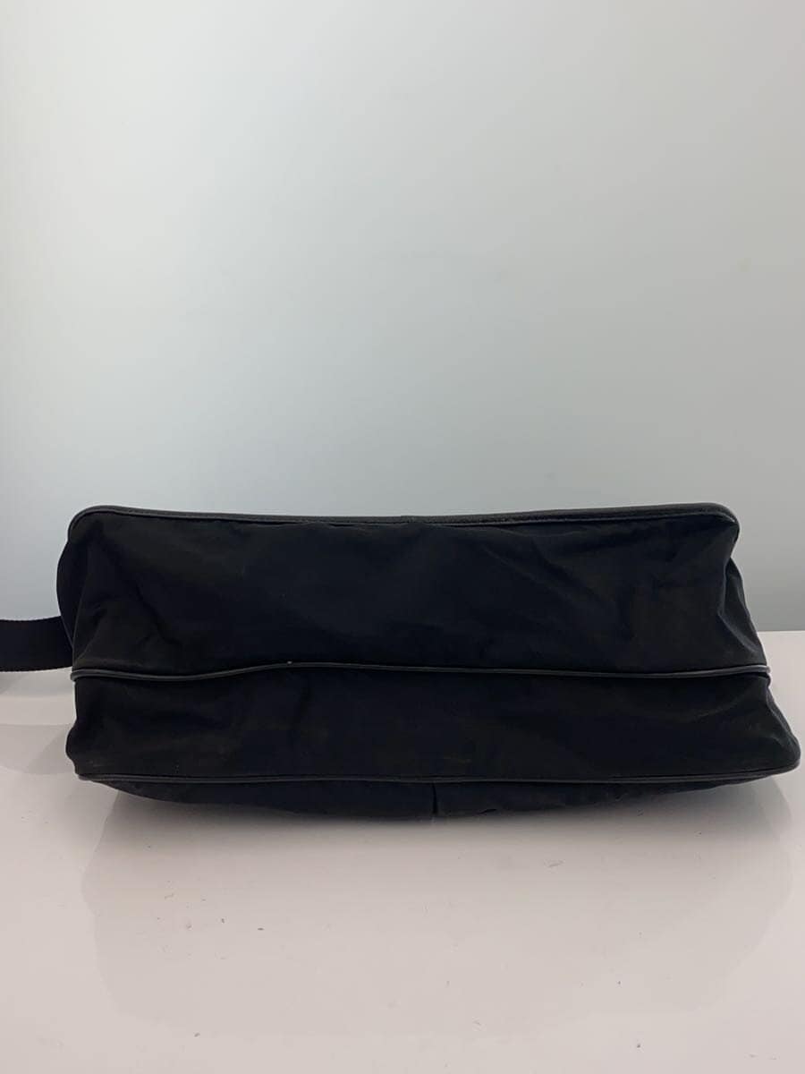 PRADA Nylon Shoulder Bag Nylon BLK Solid 4
