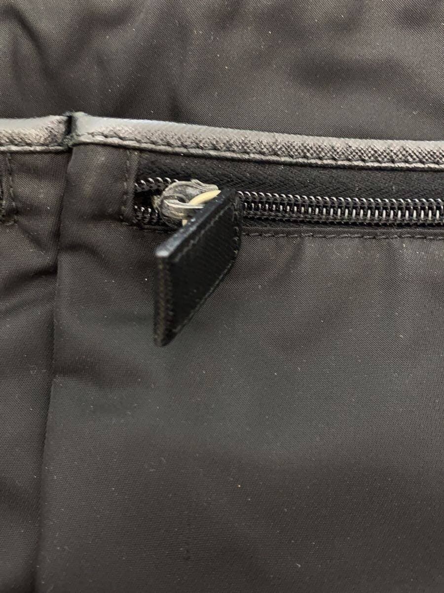 PRADA Nylon Shoulder Bag Nylon BLK Solid 7