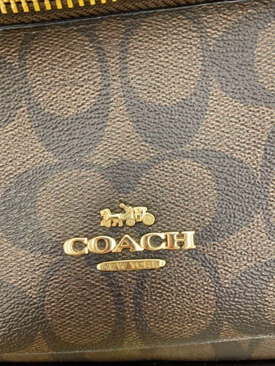 COACH Medium Charlie Backpack_Signature PVC BRW F32200 5