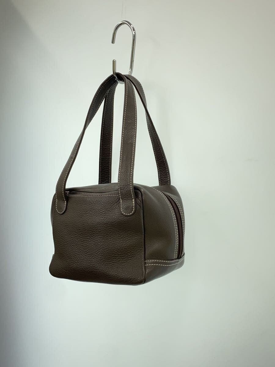 HAMANO Handbag Leather BRW 2