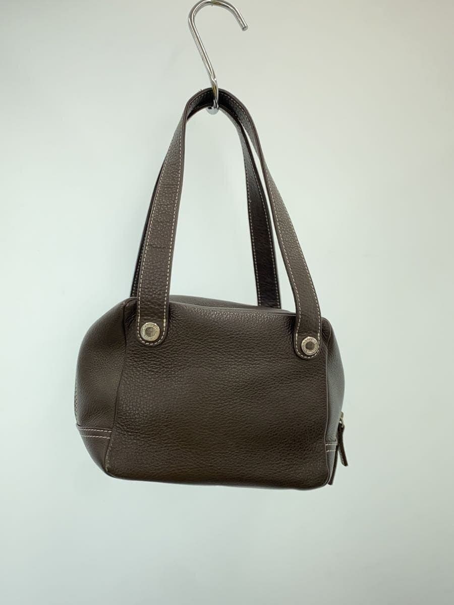 HAMANO Handbag Leather BRW 3