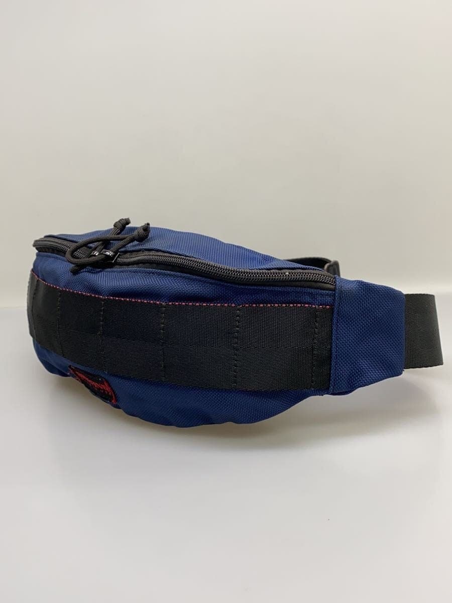 BRIEFING Waist Bag Nylon NVY Front has stains 2