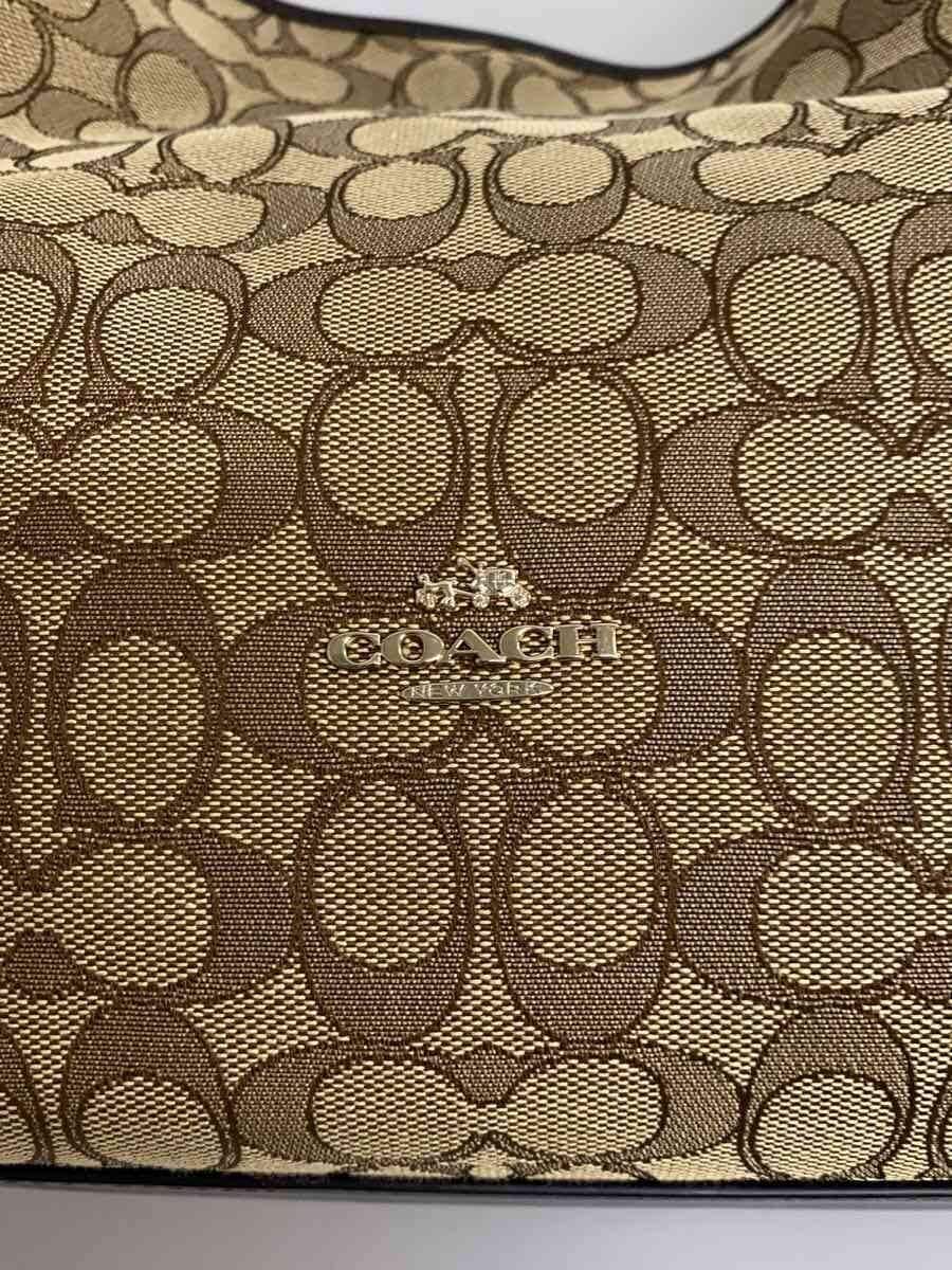 COACH handbag canvas BRW 5