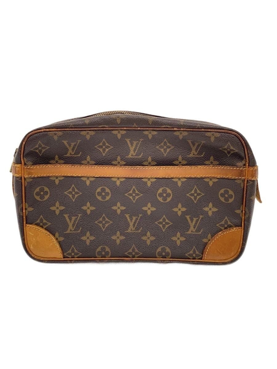 LOUIS VUITTON Compiegne 28_Monogram Canvas PVC BRW