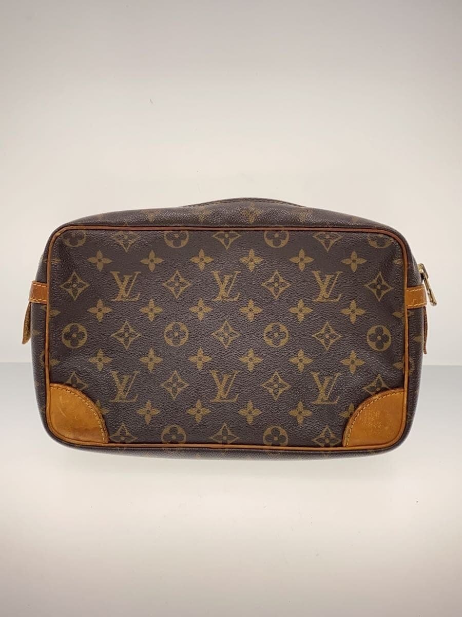 LOUIS VUITTON Compiegne 28_Monogram Canvas PVC BRW 3