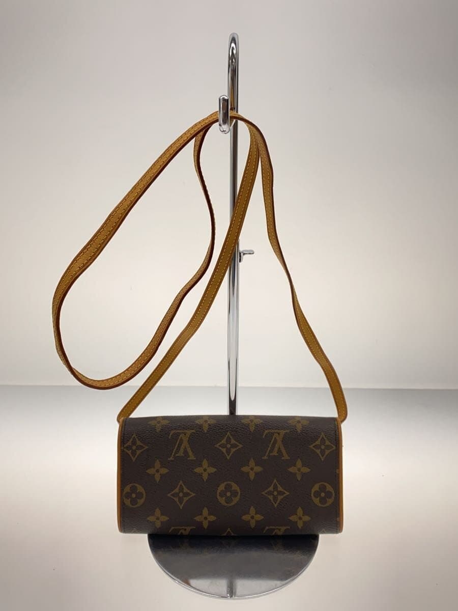 LOUIS VUITTON Pochette Twin PM_Monogram Canvas PVC BRW 3