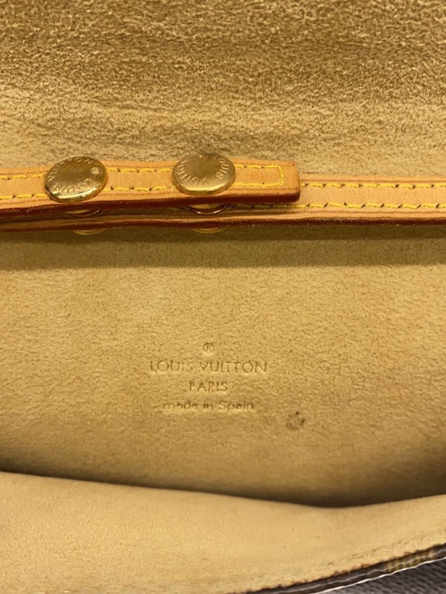 LOUIS VUITTON Pochette Twin PM_Monogram Canvas PVC BRW 5