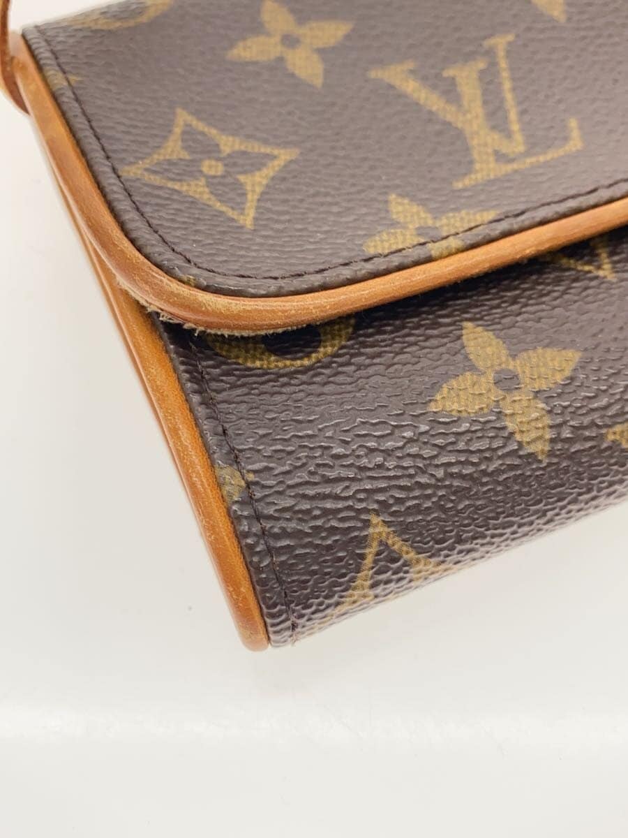 LOUIS VUITTON Pochette Twin PM_Monogram Canvas PVC BRW 7