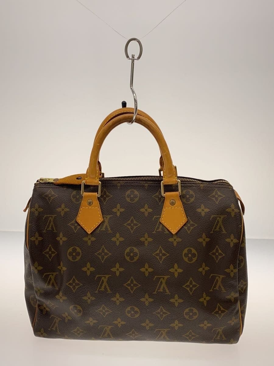 LOUIS VUITTON1)Speedy 30_Monogram Canvas PVC BRW 3