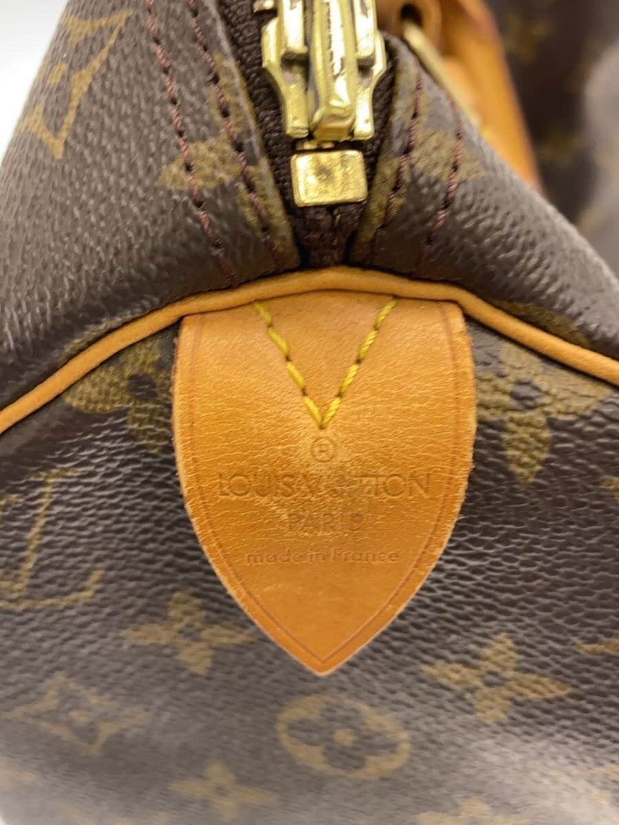 LOUIS VUITTON1)Speedy 30_Monogram Canvas PVC BRW 5