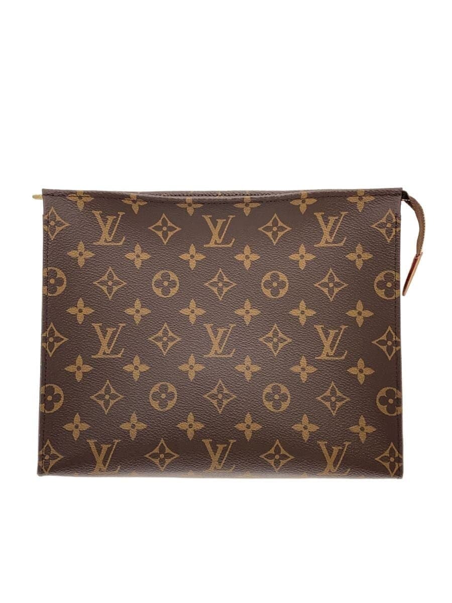 LOUIS VUITTON Poche Toilette 26_Monogram Canvas PVC BRW