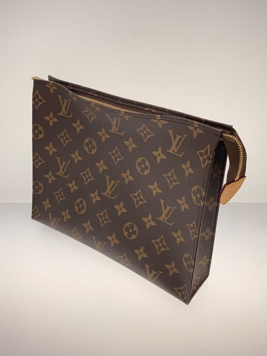 LOUIS VUITTON Poche Toilette 26_Monogram Canvas PVC BRW 2